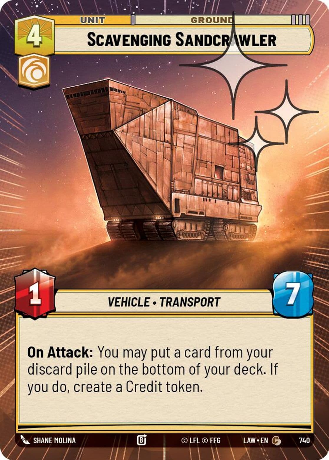 Scavenging Sandcrawler