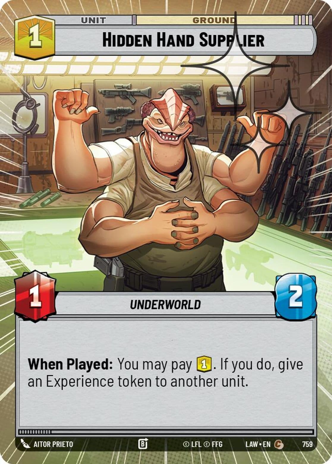 Hidden Hand Supplier