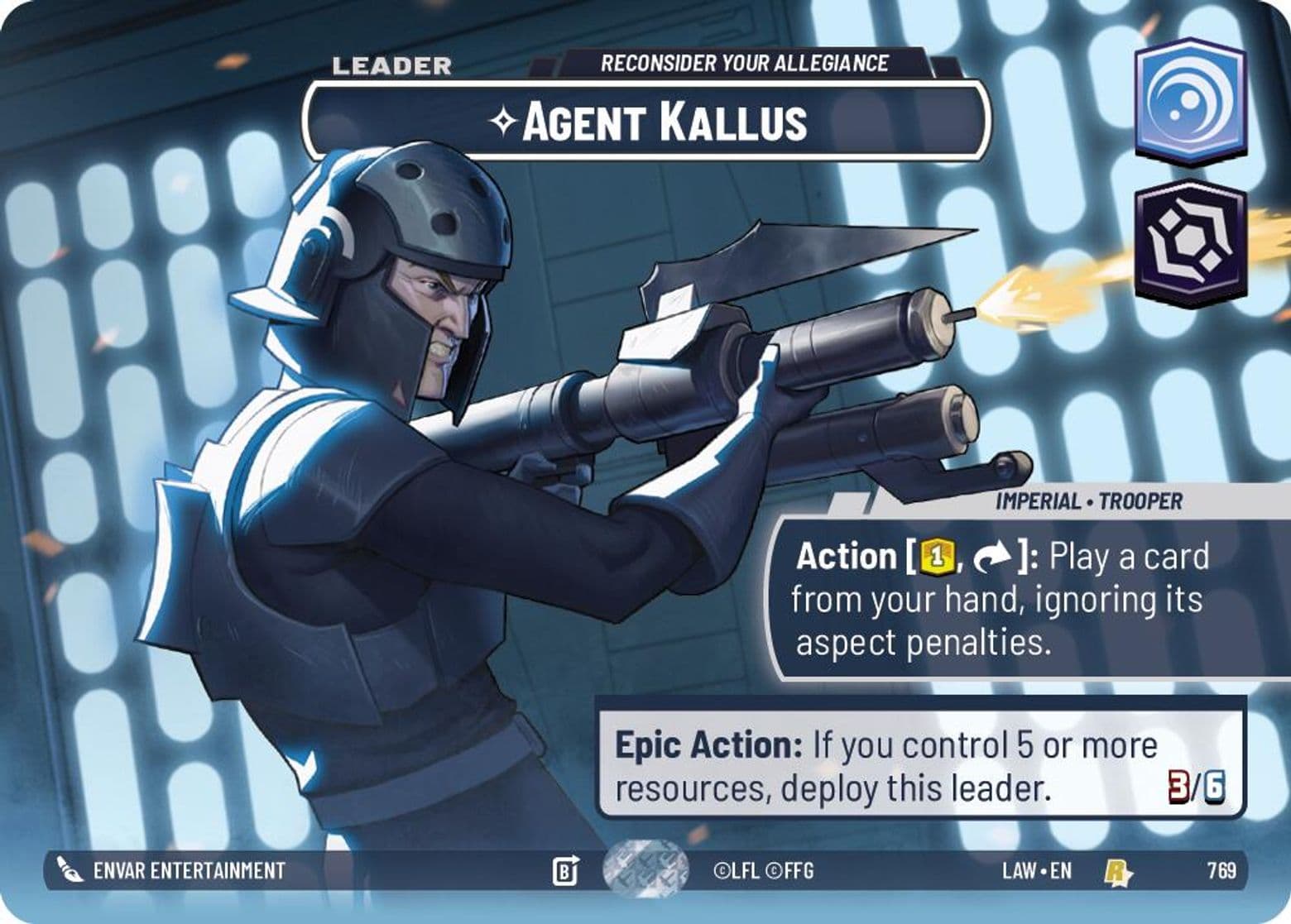 Agent Kallus - Reconsider Your Allegiance