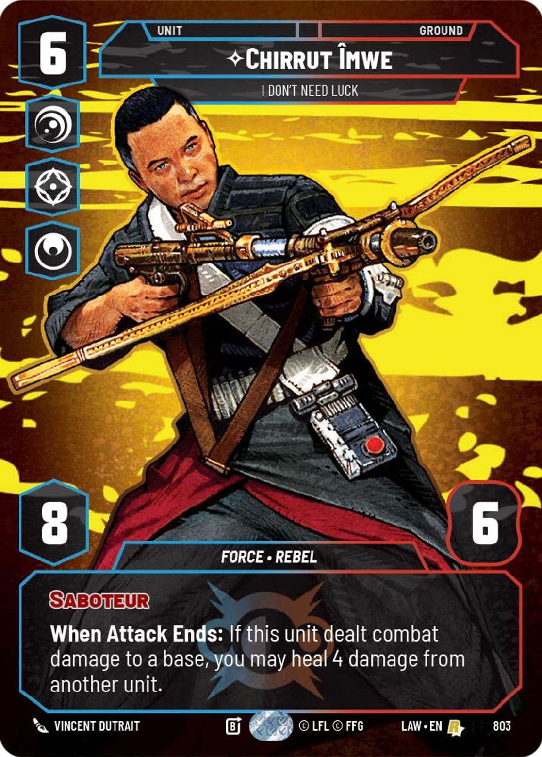 Chirrut Îmwe - I Don't Need Luck