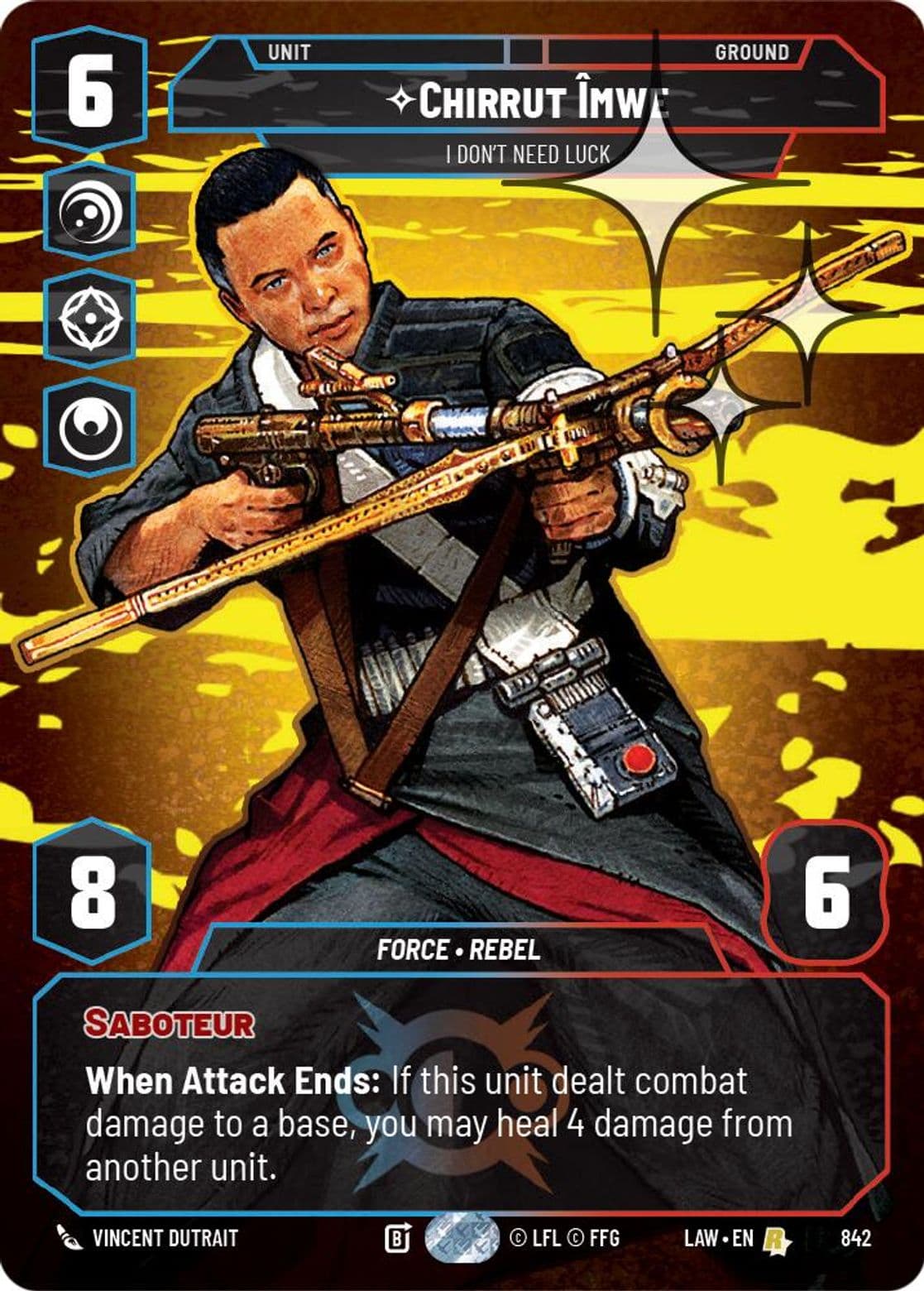 Chirrut Îmwe - I Don't Need Luck