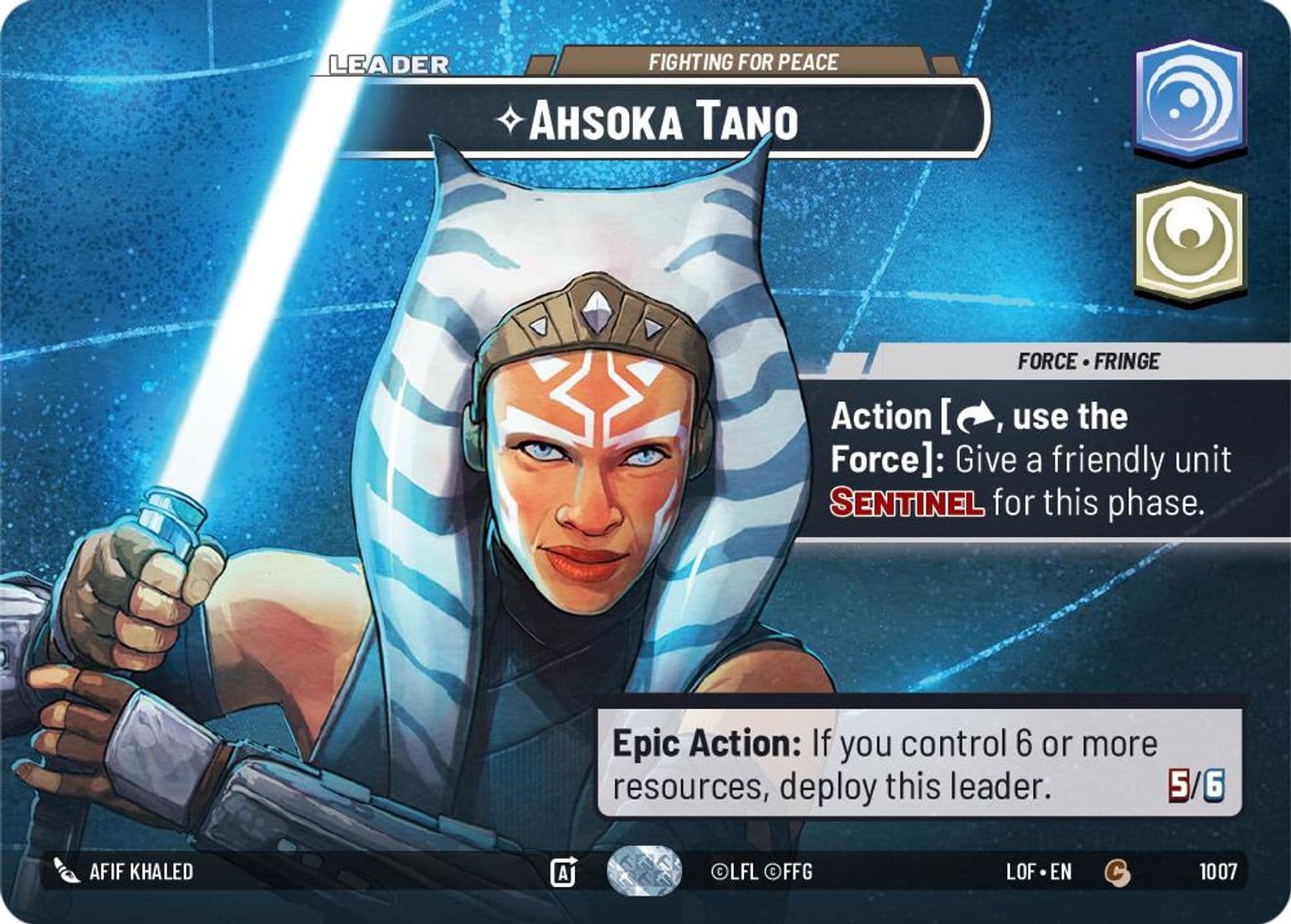 Ahsoka Tano - Fighting For Peace