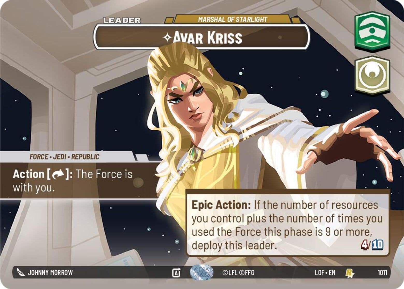 Avar Kriss - Marshal of Starlight