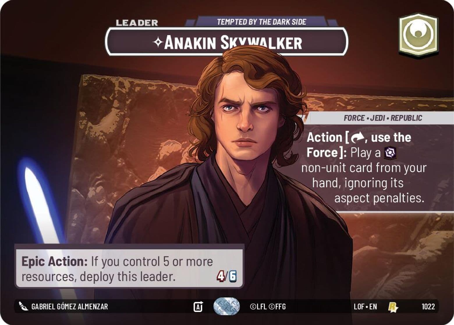 Anakin Skywalker - Tempted by the Dark Side