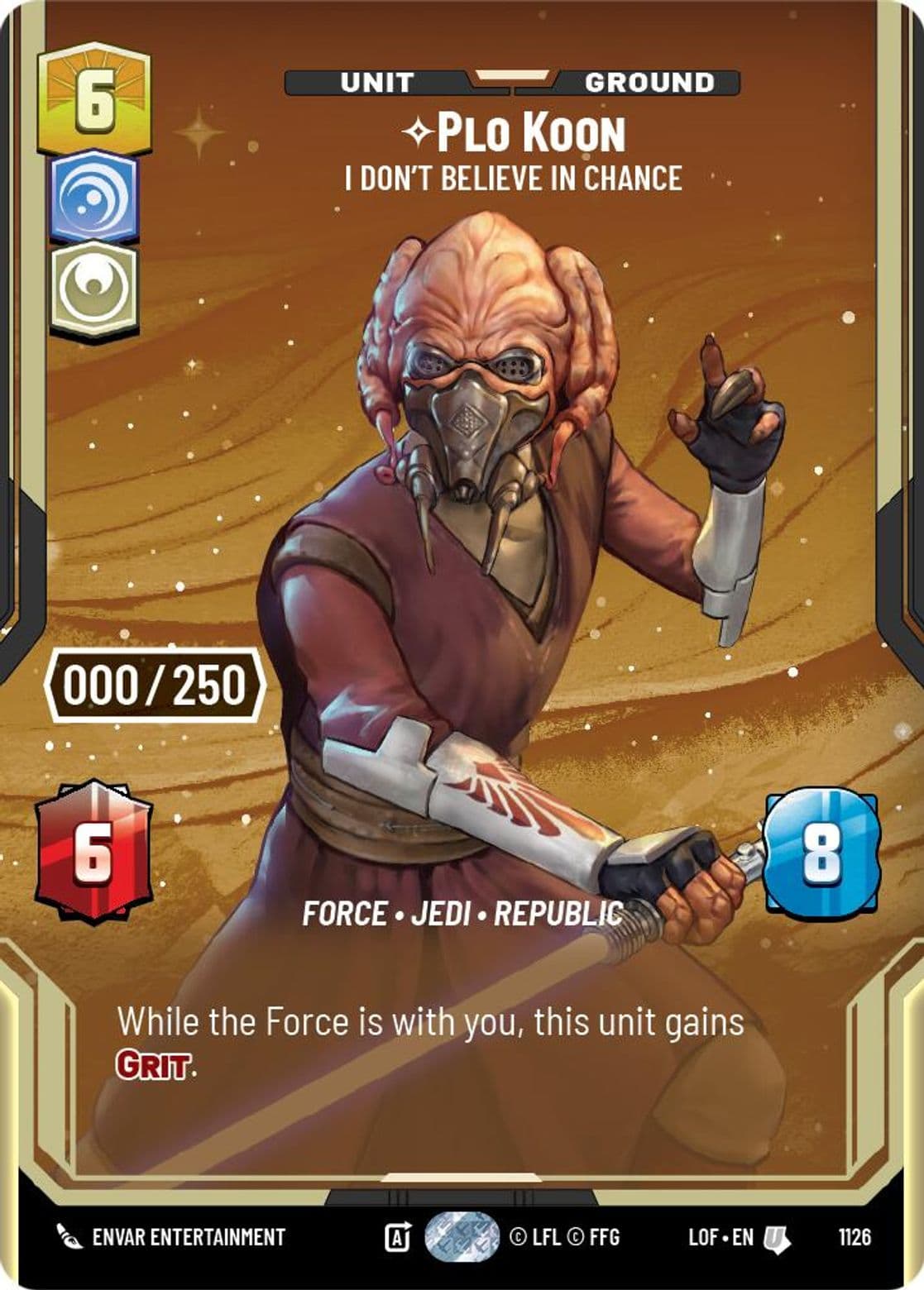 Plo Koon - I Don't Believe in Chance