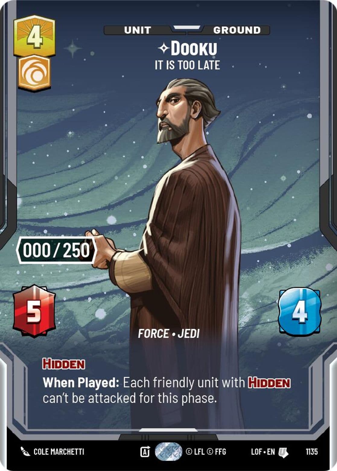 Dooku - It is Too Late
