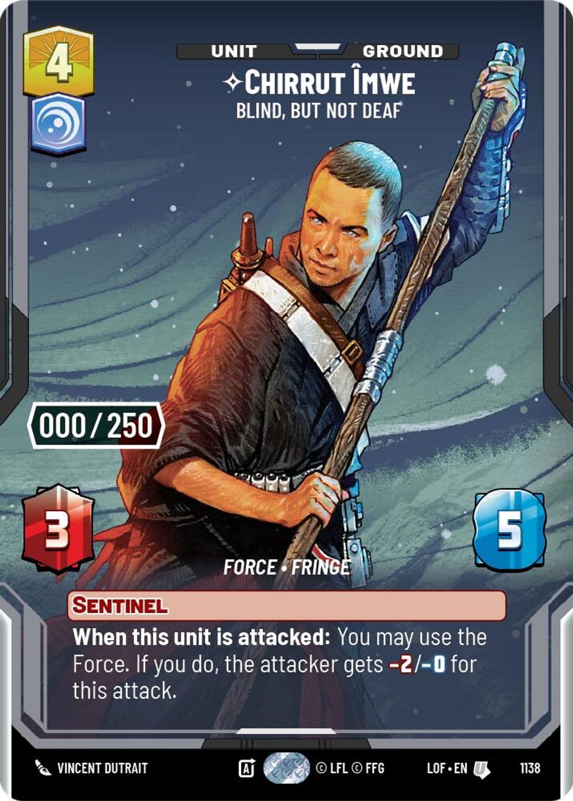Chirrut Îmwe - Blind, but not Deaf