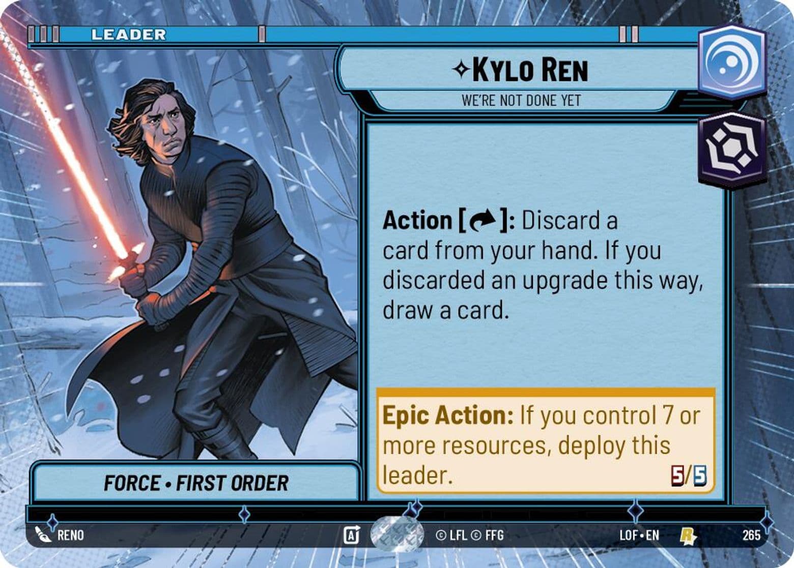 Kylo Ren - We're Not Done Yet