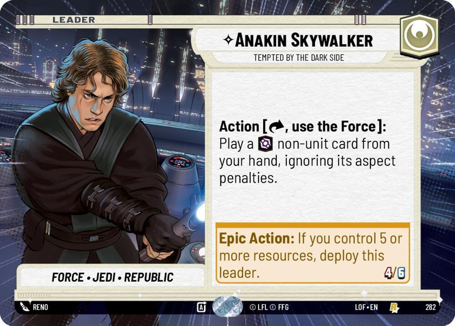 Anakin Skywalker - Tempted by the Dark Side