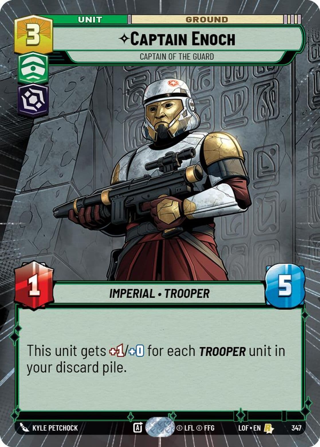 Captain Enoch - Captain of the Guard