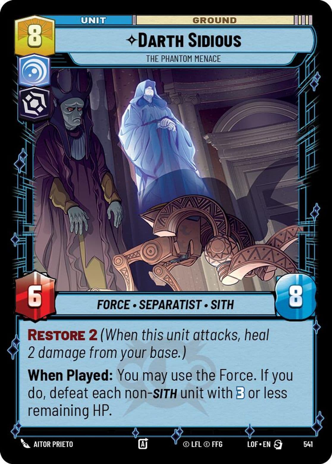 Darth Sidious - The Phantom Menace