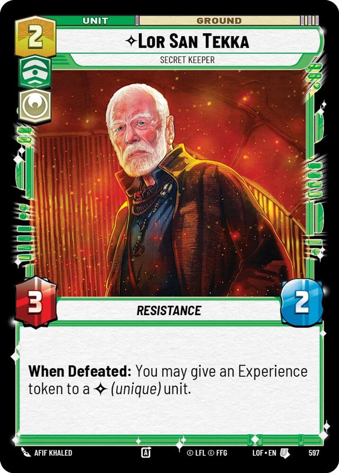 Lor San Tekka - Secret Keeper