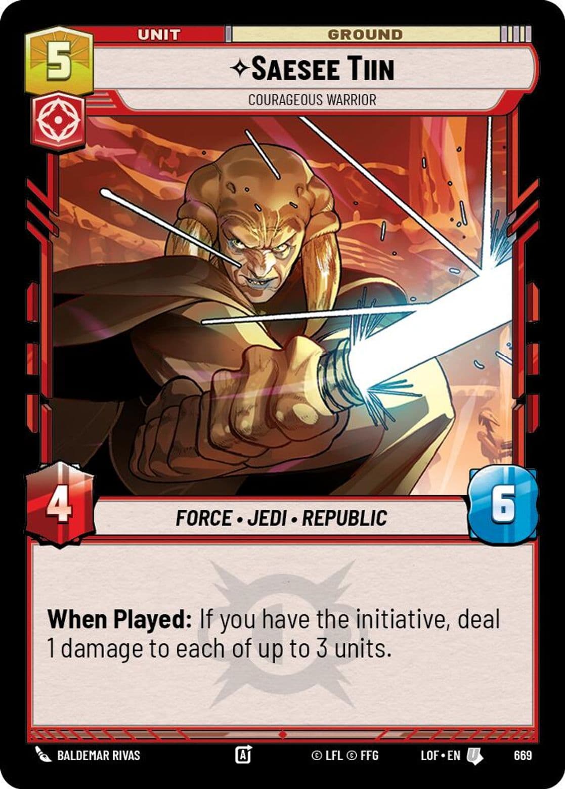 Saesee Tiin - Courageous Warrior