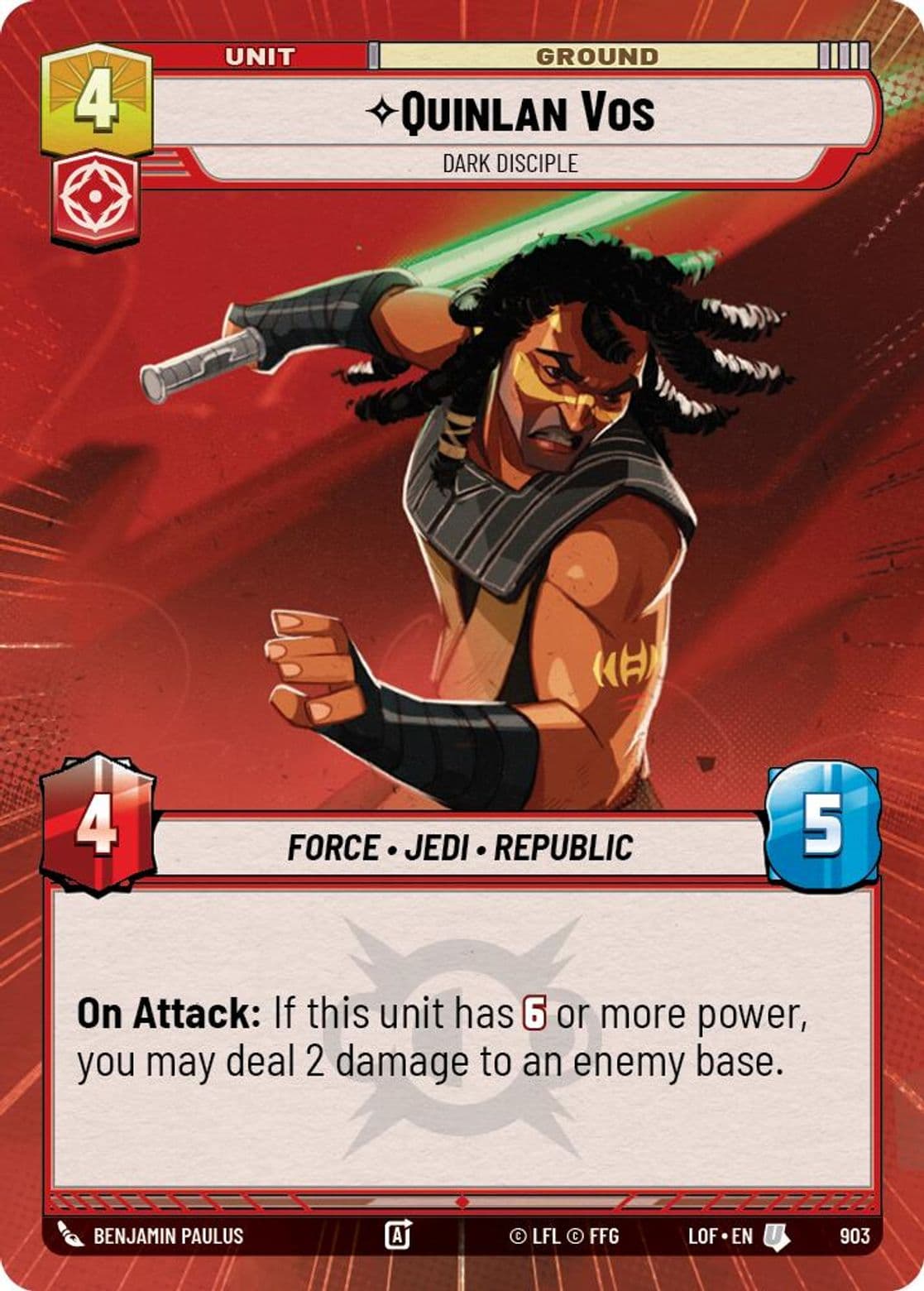 Quinlan Vos - Dark Disciple