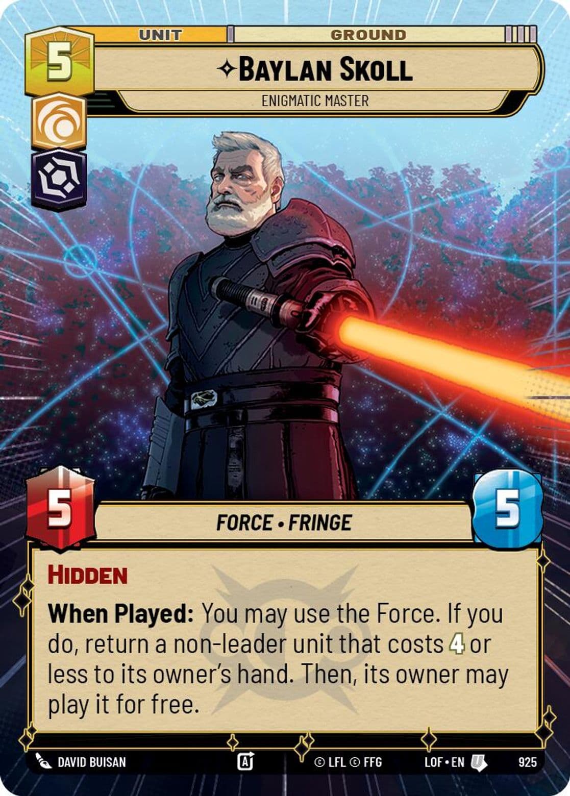 Baylan Skoll - Enigmatic Master