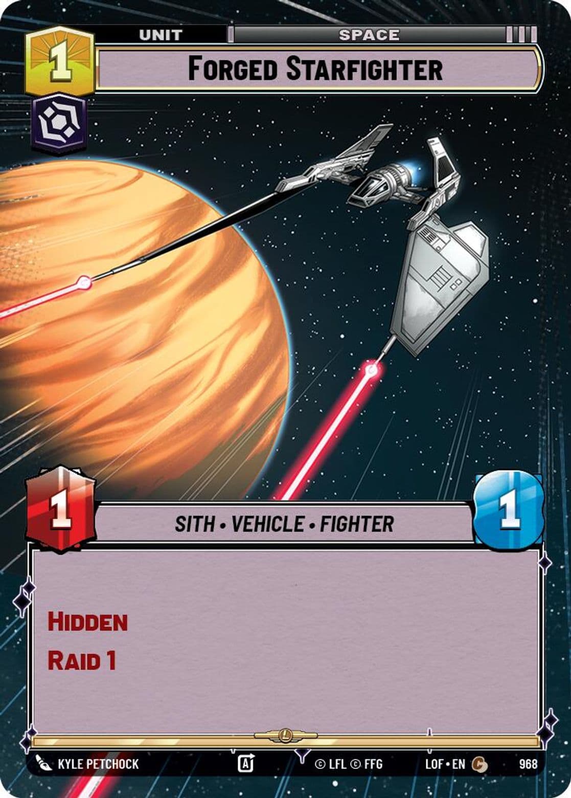Forged Starfighter