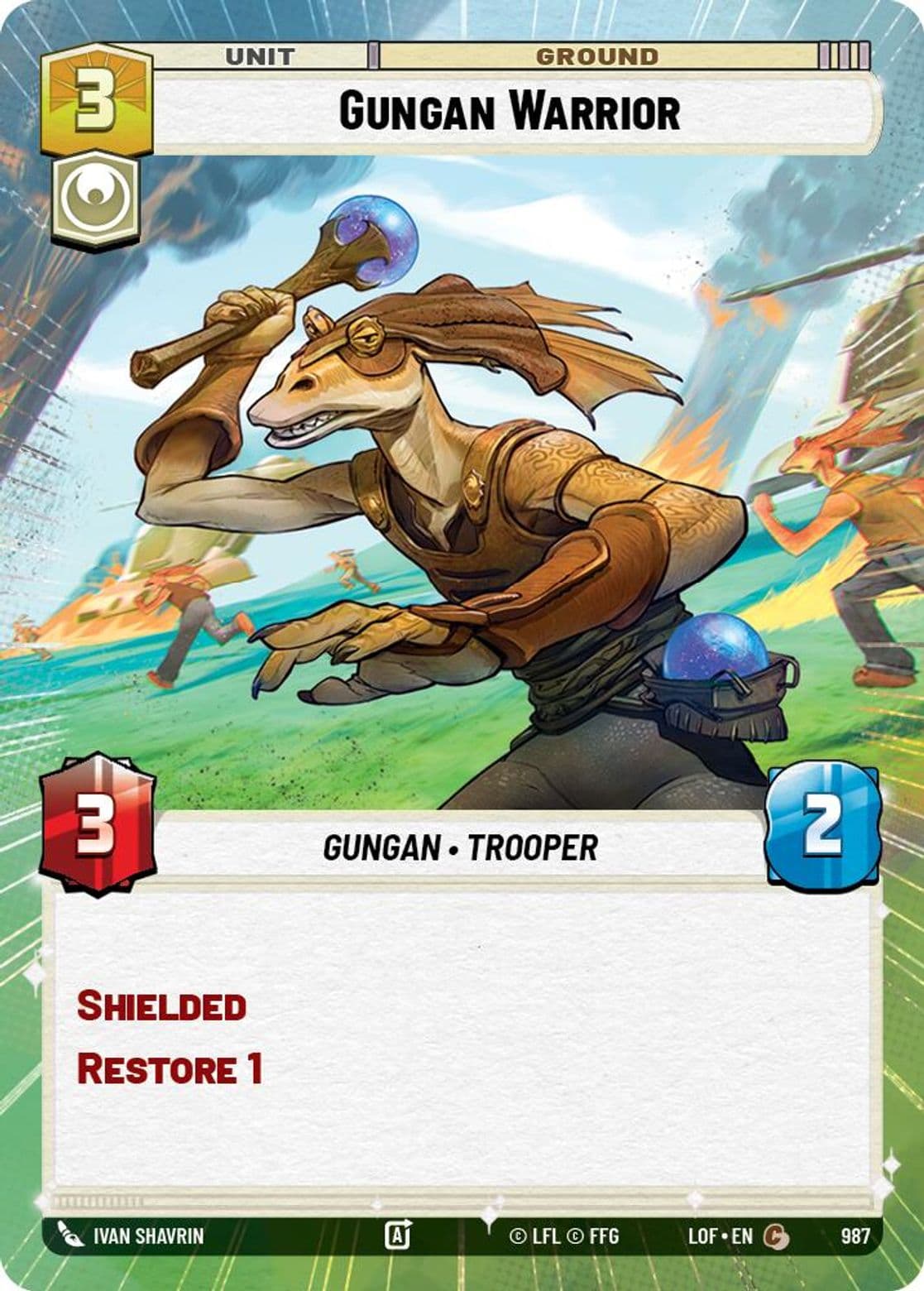Gungan Warrior