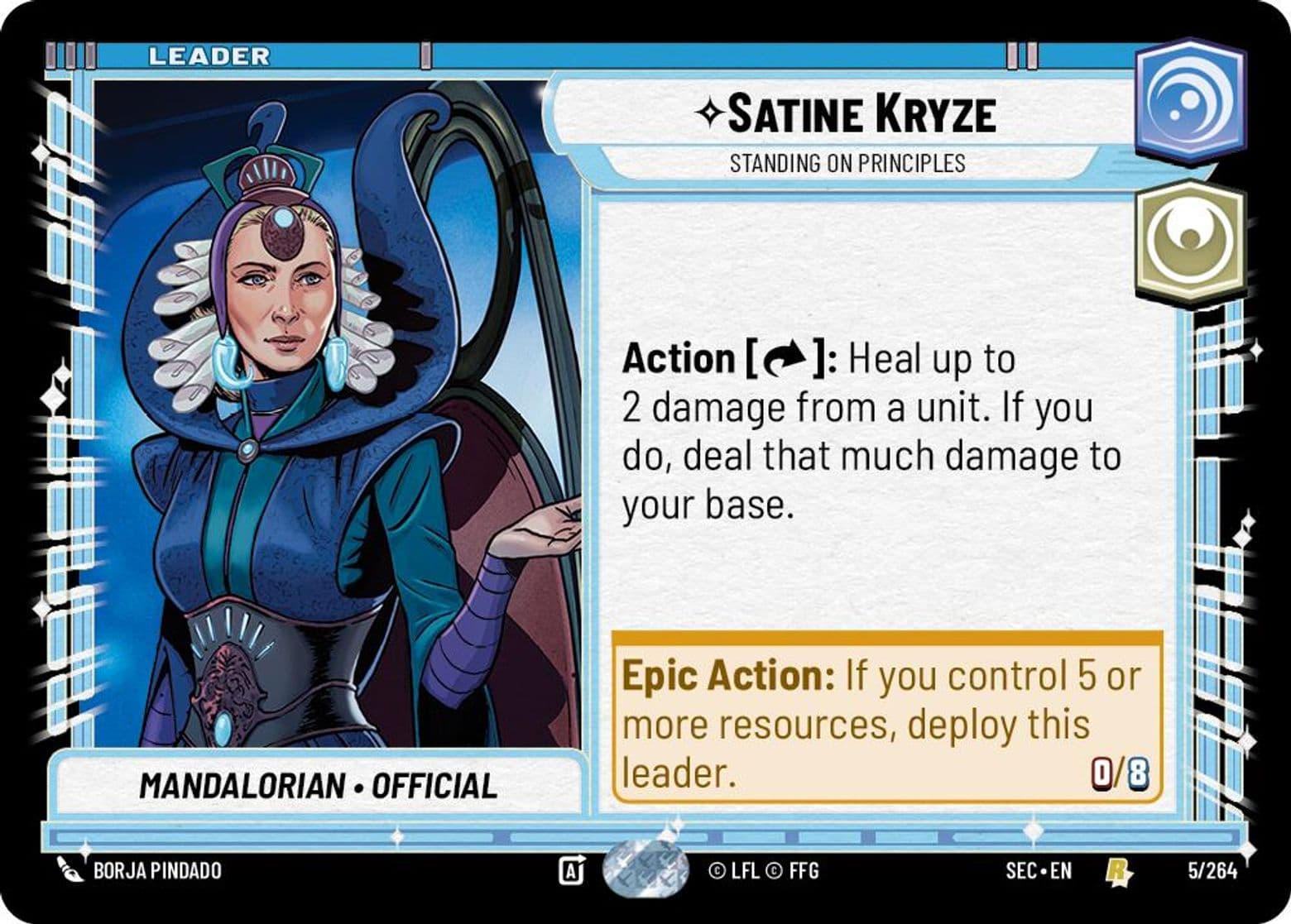 Satine Kryze - Standing on Principles