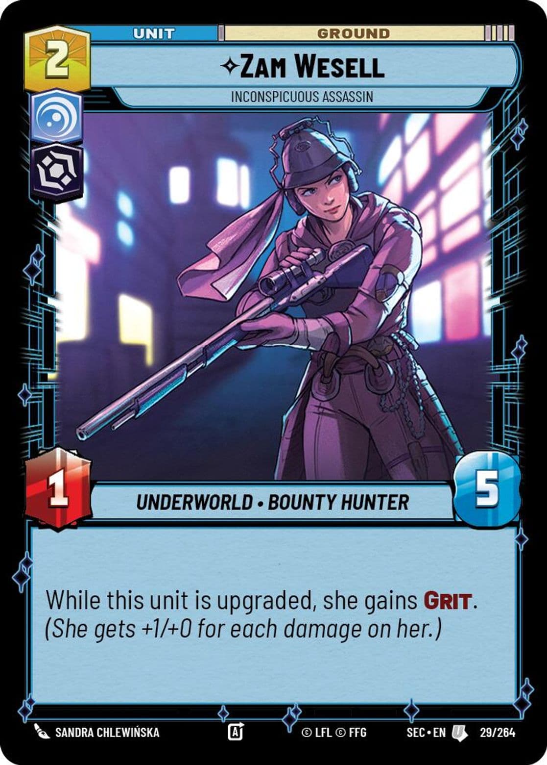 Zam Wesell - Inconspicuous Assassin