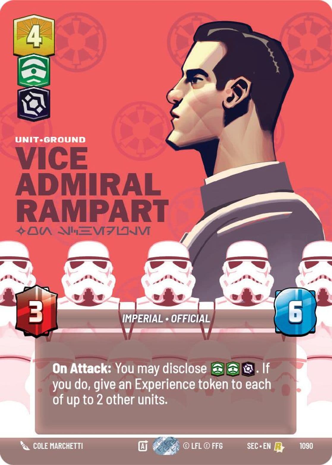 Vice Admiral Rampart - On Schedule