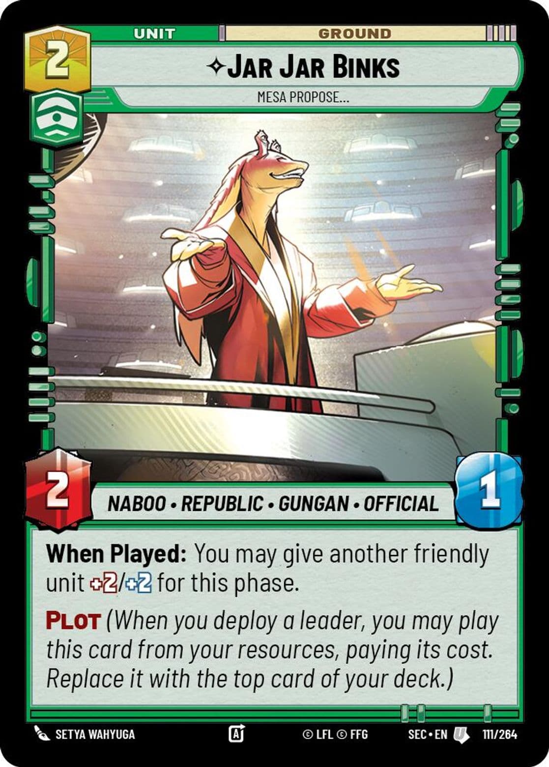 Jar Jar Binks - Mesa Propose