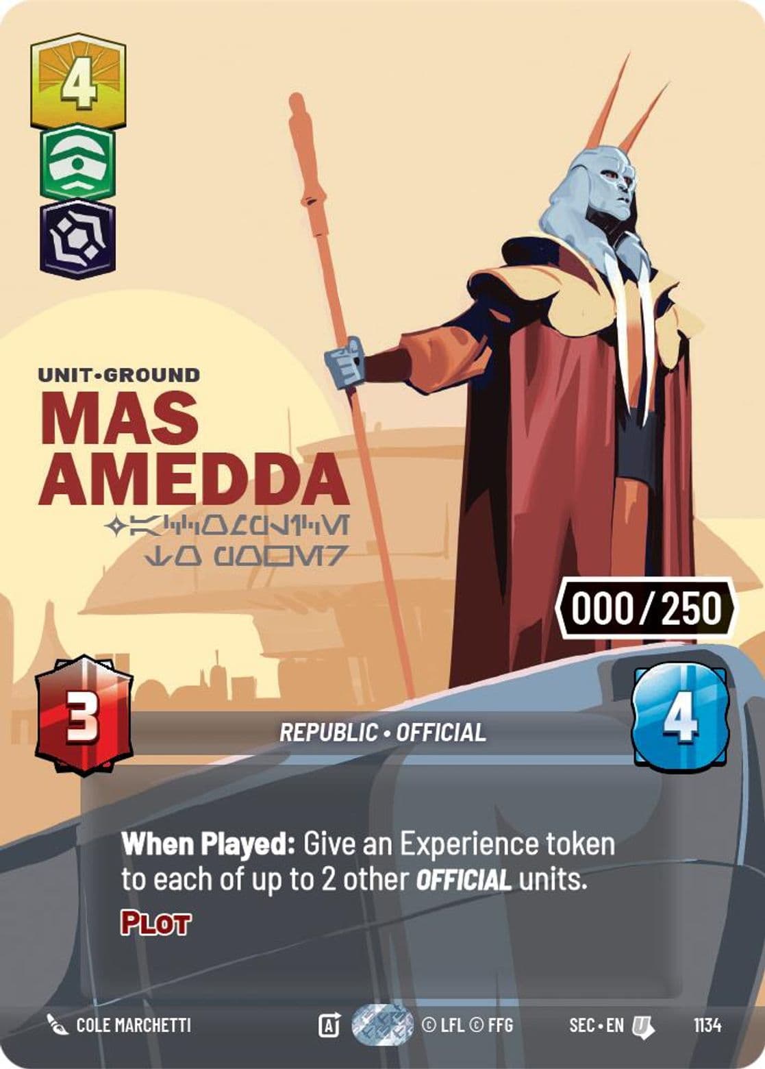 Mas Amedda - Accomplice to Power