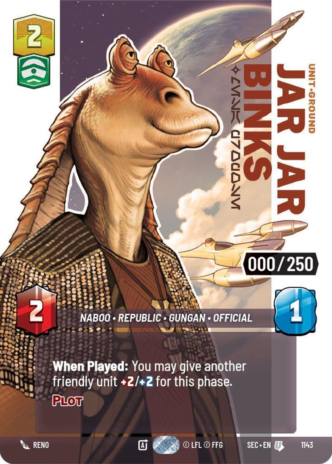 Jar Jar Binks - Mesa Propose