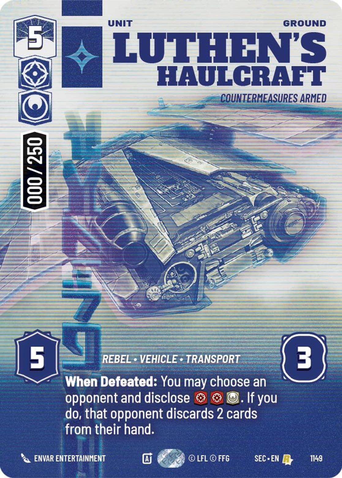 Luthen's Haulcraft - Countermeasures Armed