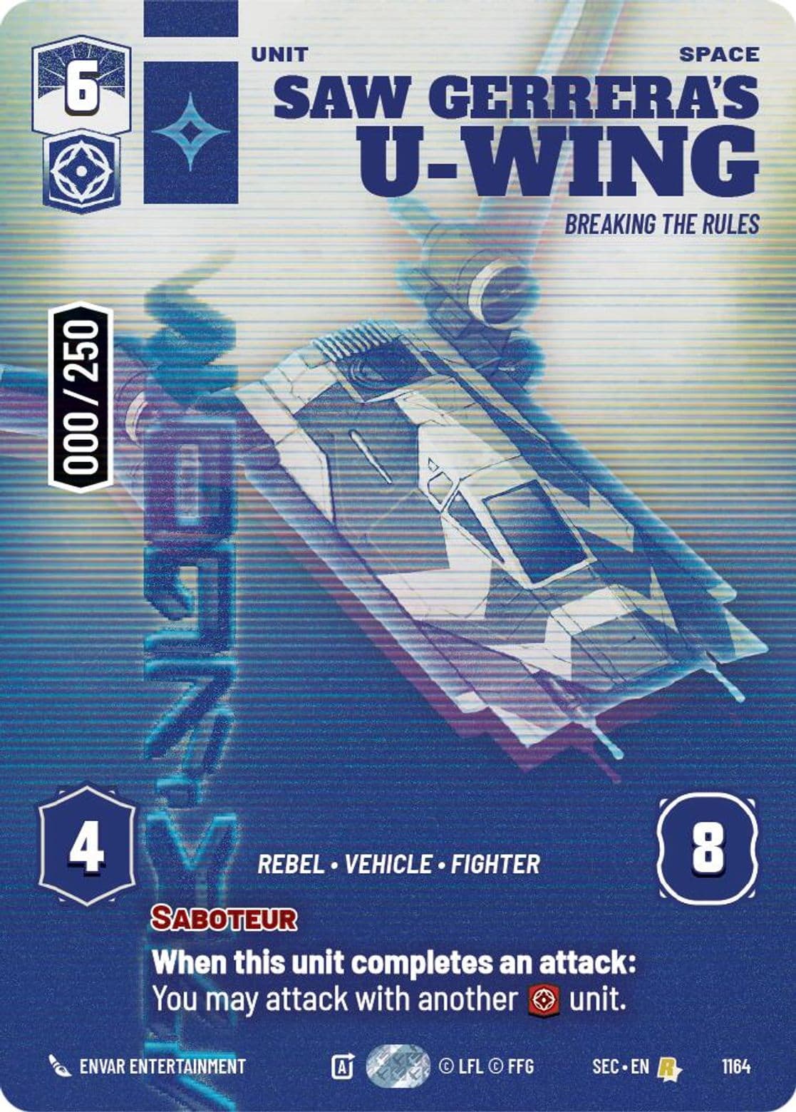 Saw Gerrera's U-Wing - Breaking the Rules