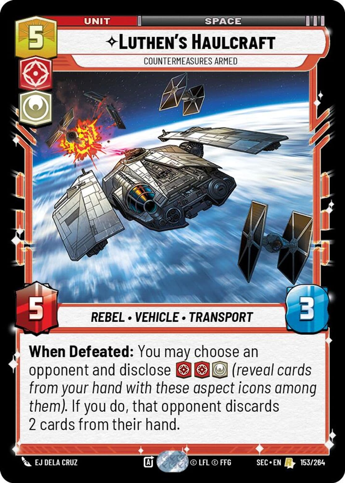 Luthen's Haulcraft - Countermeasures Armed