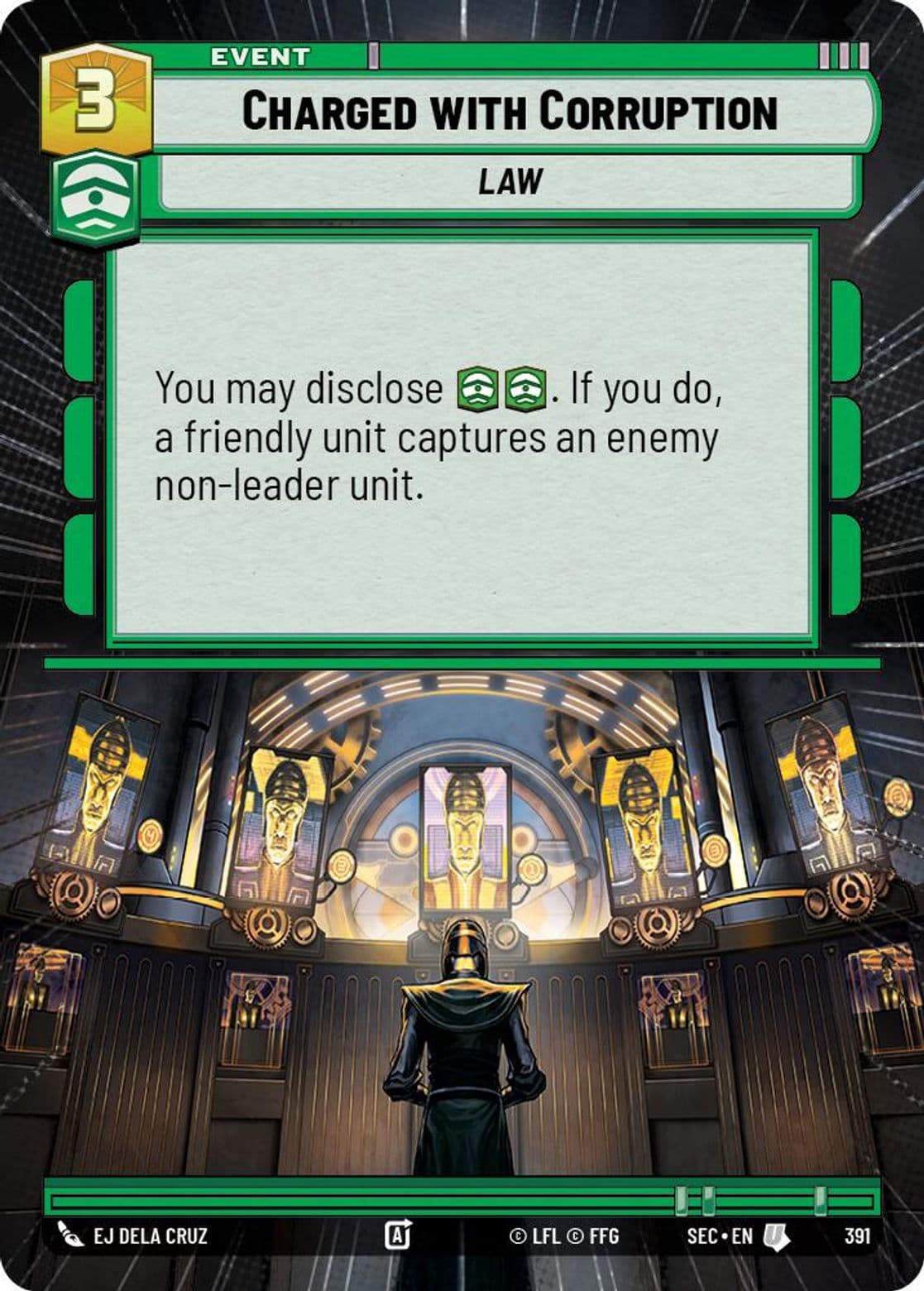 Charged with Corruption