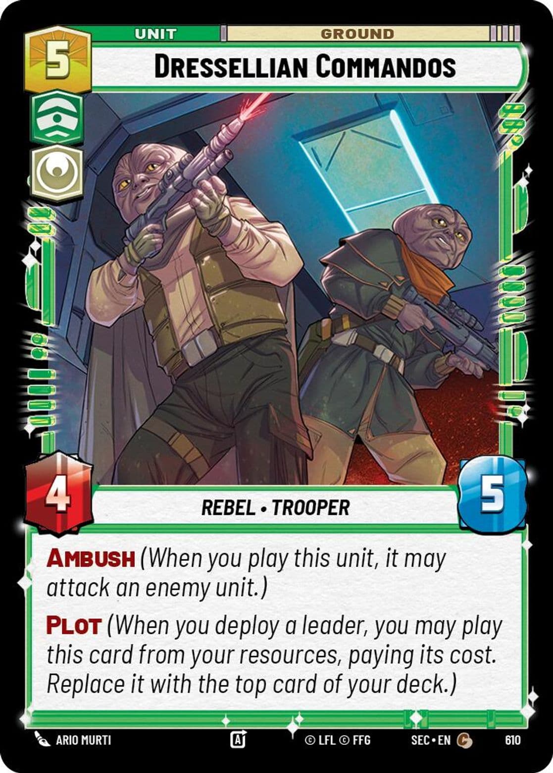 Dressellian Commandos