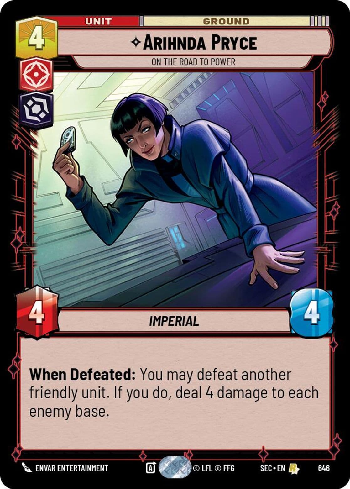 Arihnda Pryce - On the Road to Power