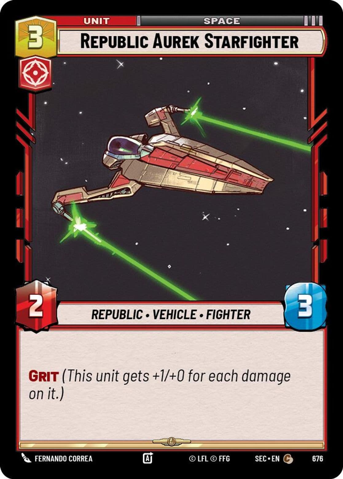 Republic Aurek Starfighter