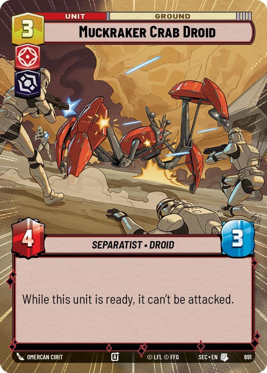 Muckraker Crab Droid