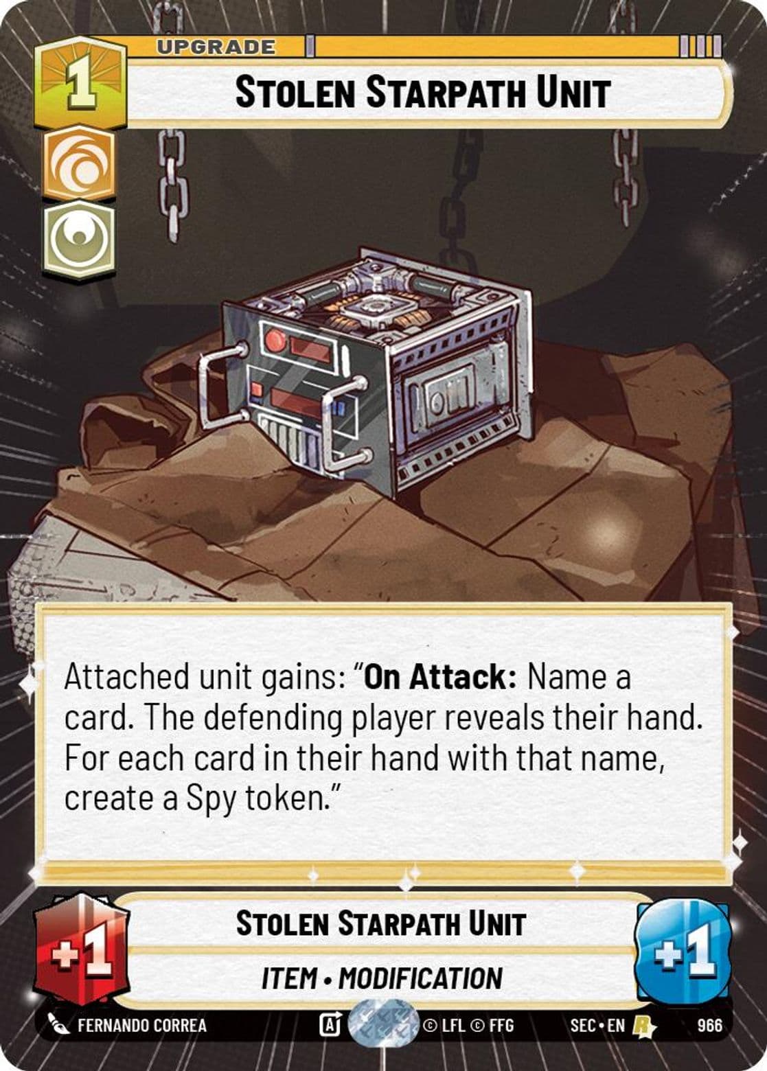Stolen Starpath Unit