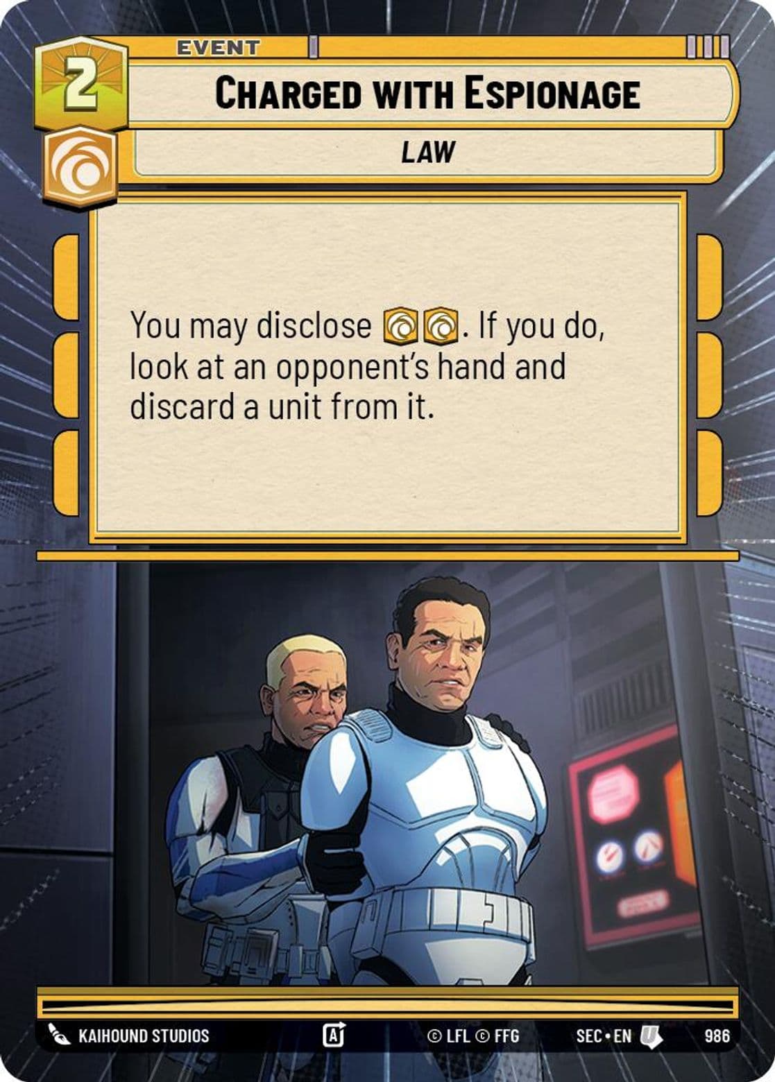 Charged with Espionage
