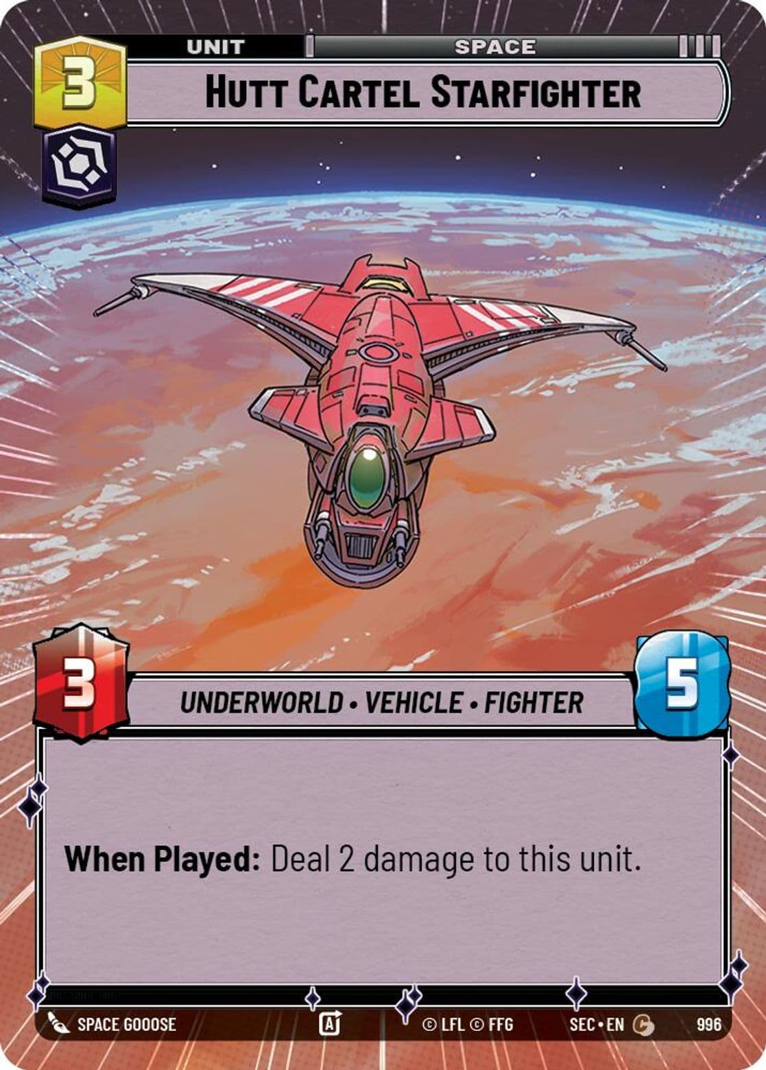 Hutt Cartel Starfighter