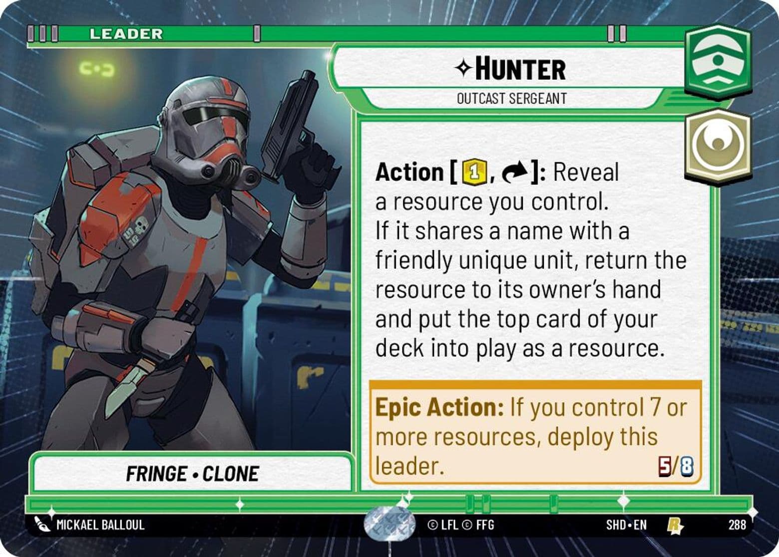 Hunter - Outcast Sergeant