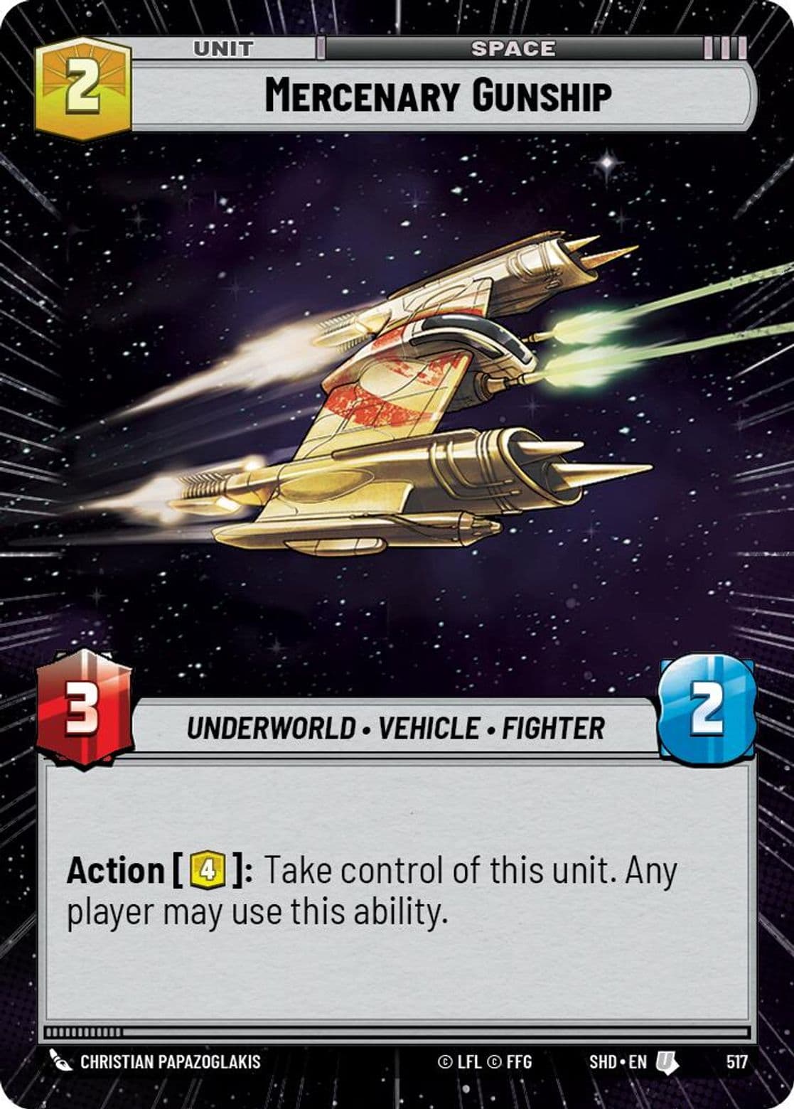 Mercenary Gunship
