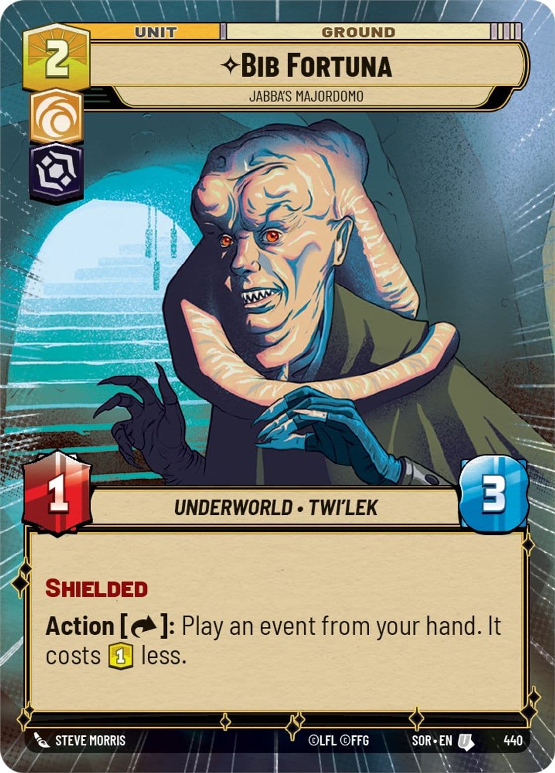Bib Fortuna - Jabba's Majordomo