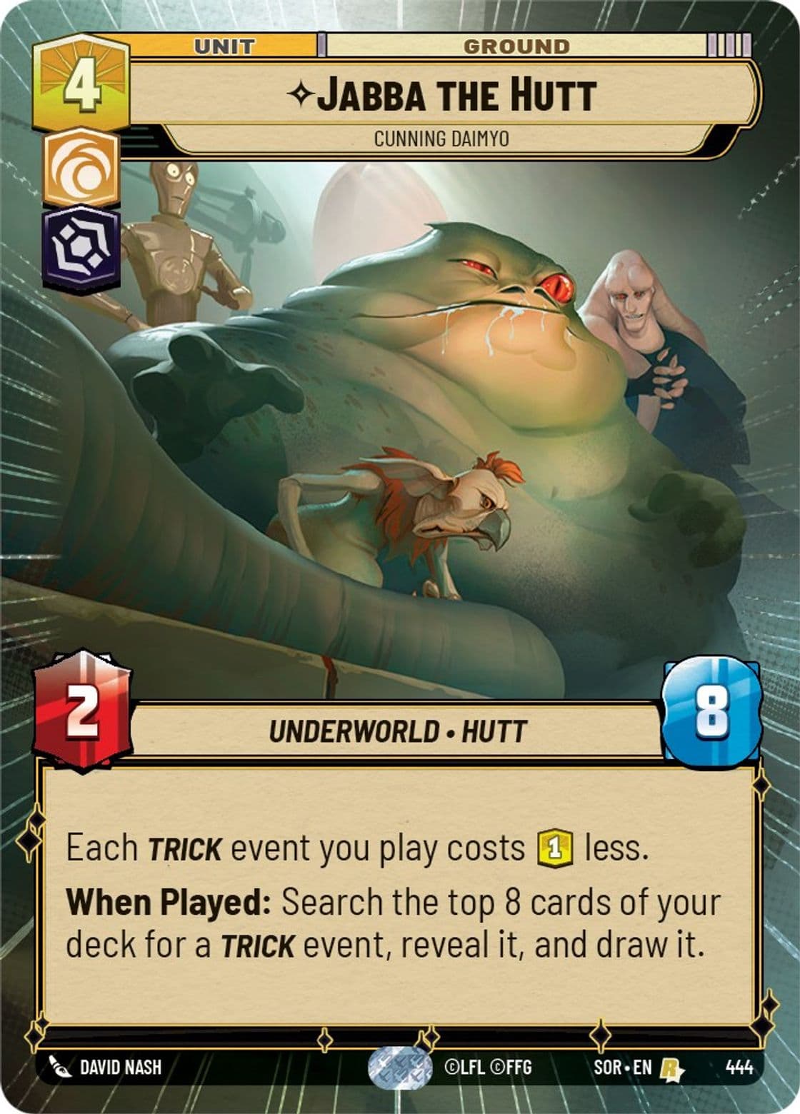 Jabba the Hutt - Cunning Daimyo