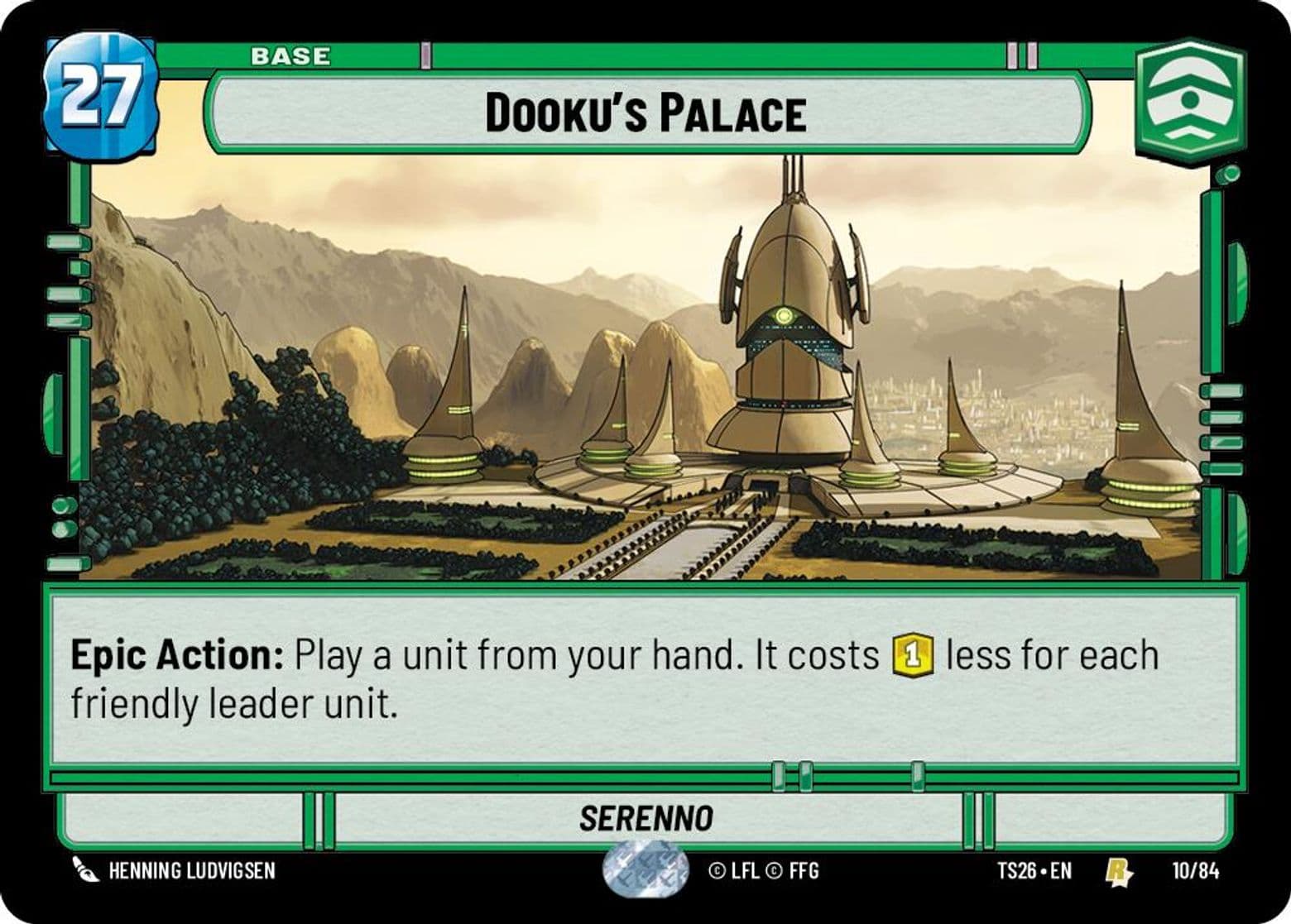 Dooku's Palace - Serenno