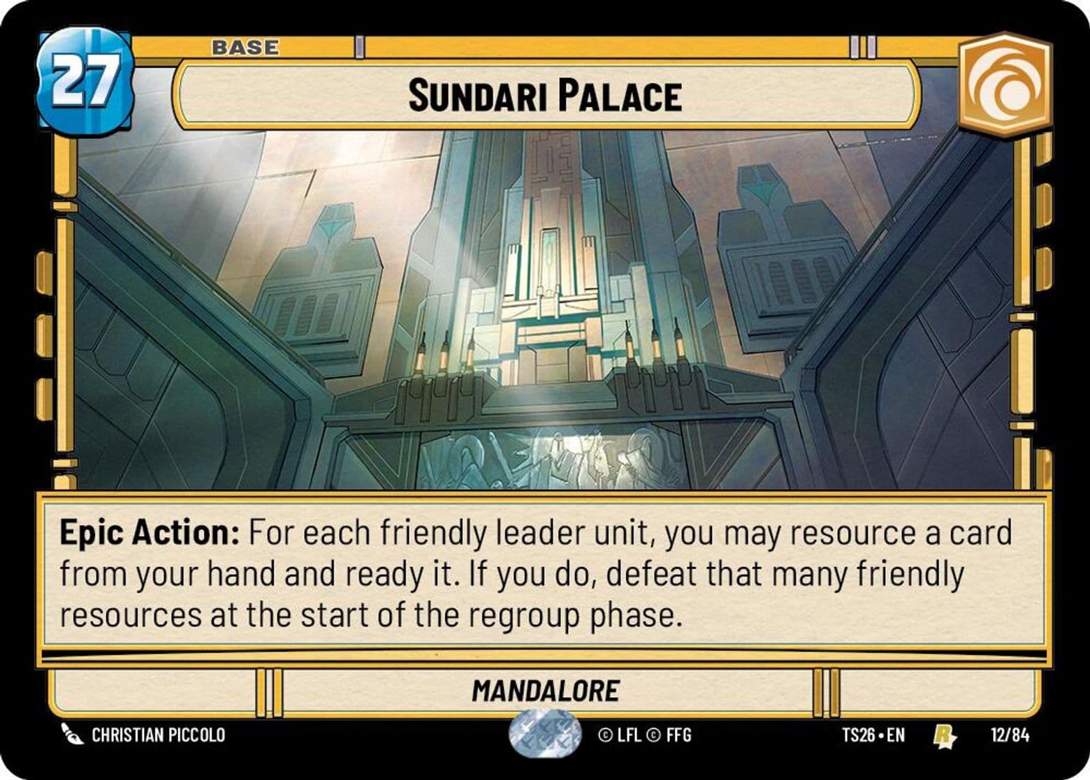 Sundari Palace - Mandalore