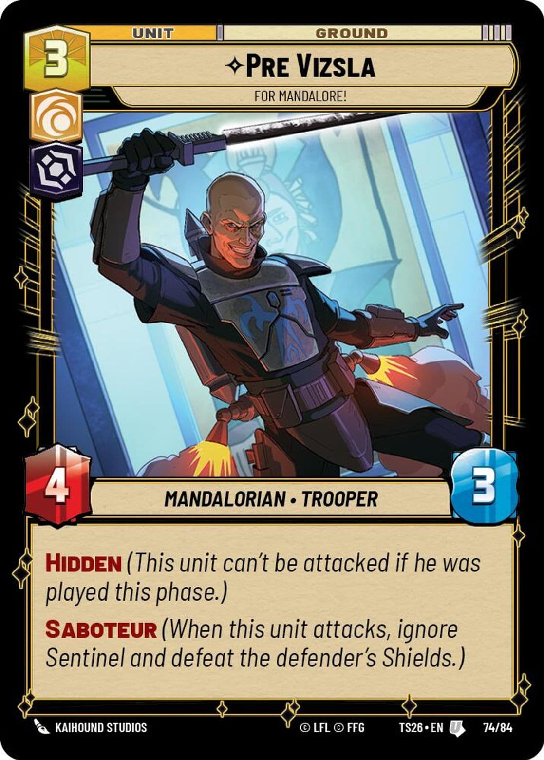 Pre Vizsla - For Mandalore!