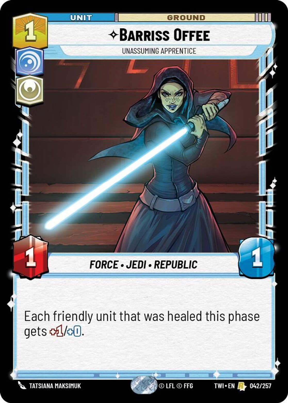 Barriss Offee - Unassuming Apprentice