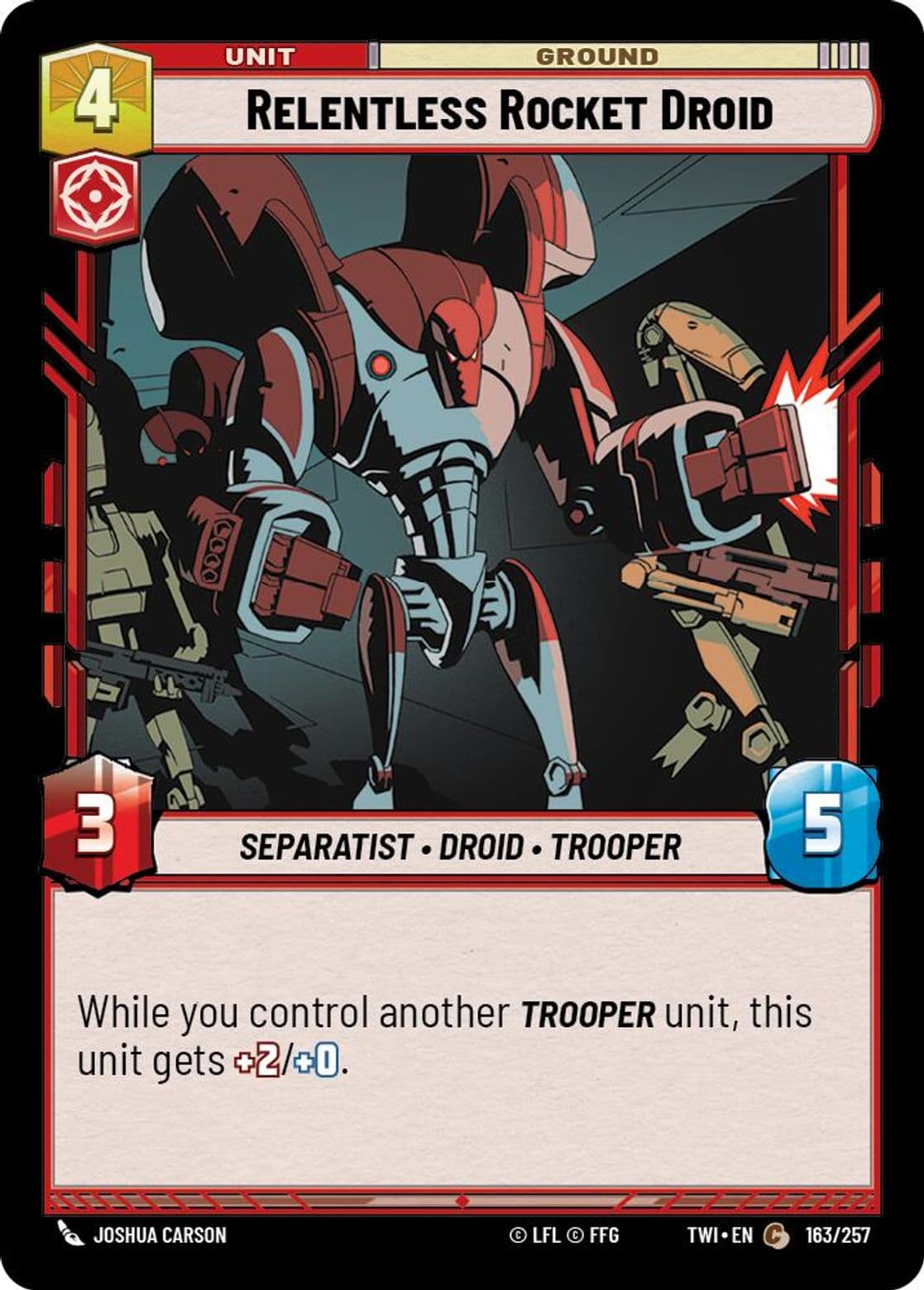 Relentless Rocket Droid
