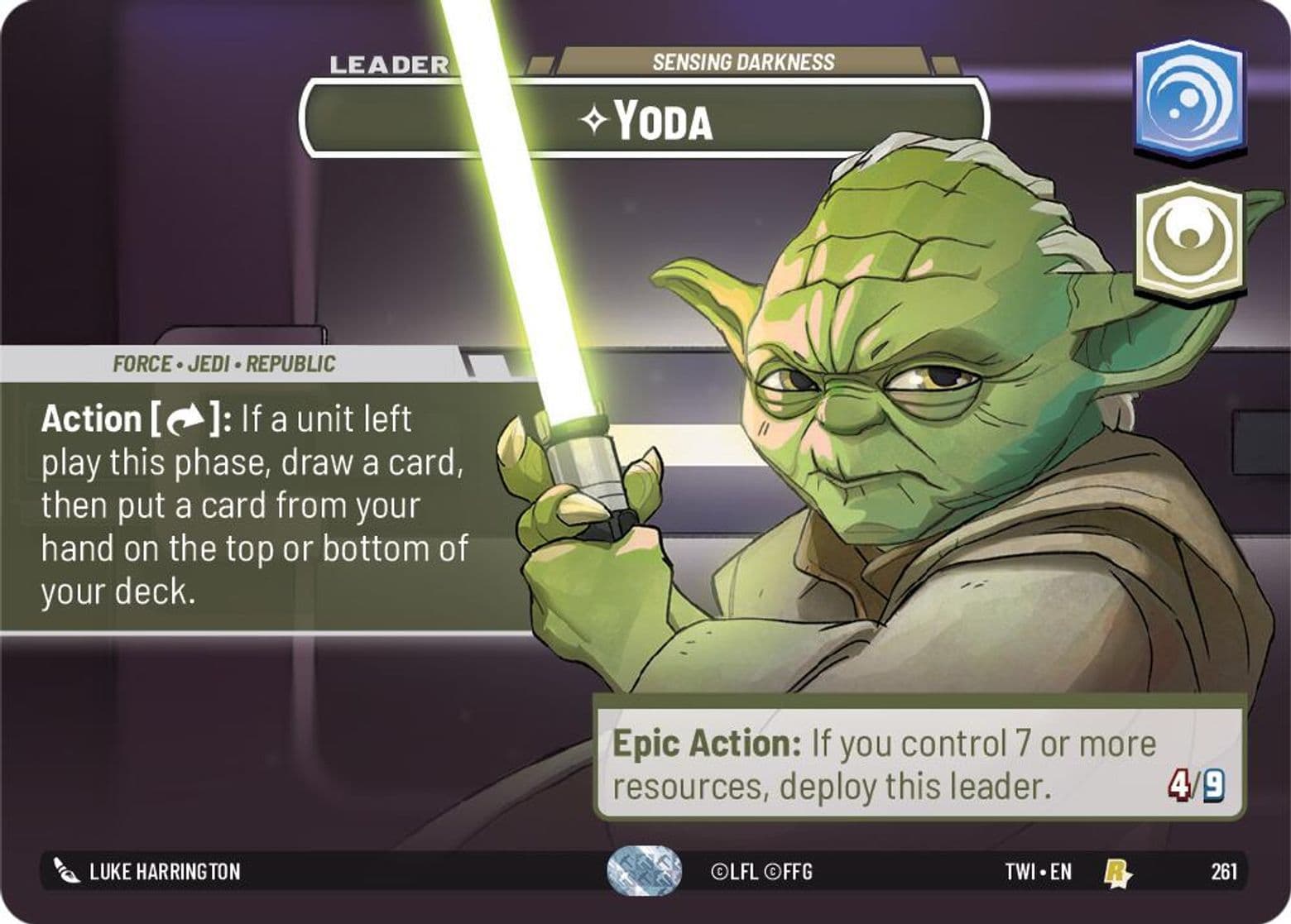 Yoda - Sensing Darkness