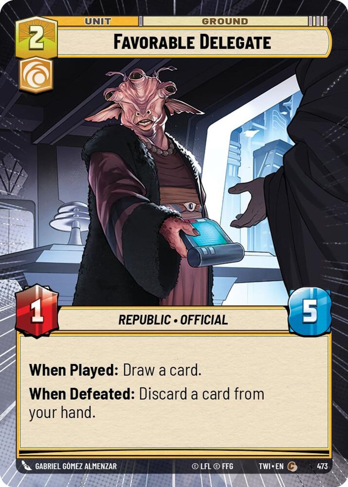 Favorable Delegate