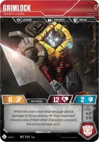Grimlock - Dinobot Leader